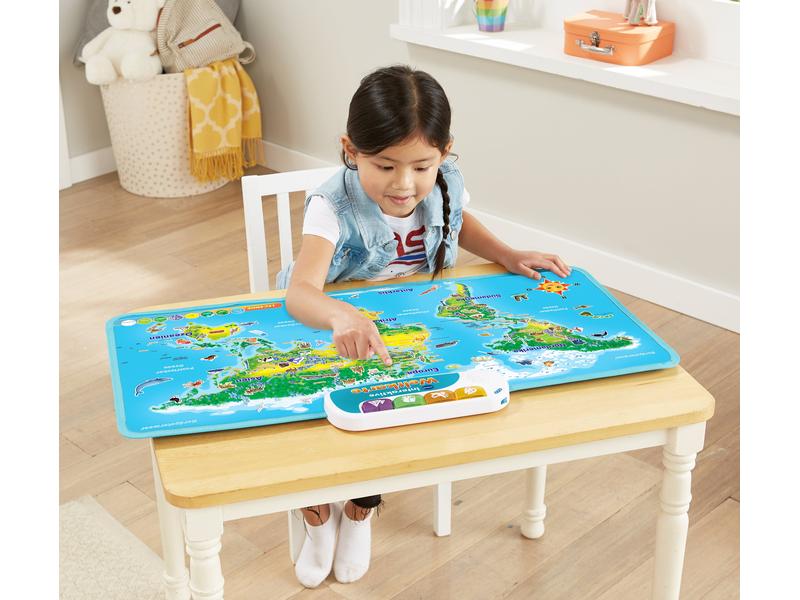 Vtech Interaktive Weltkarte -DE- Die Welt vom Kinderzimmer aus entdecken