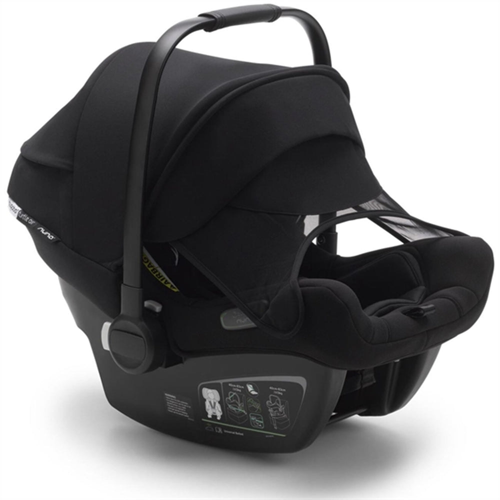 Turtle Air by Nuna Black - Bugaboo → Luksusbaby.dk