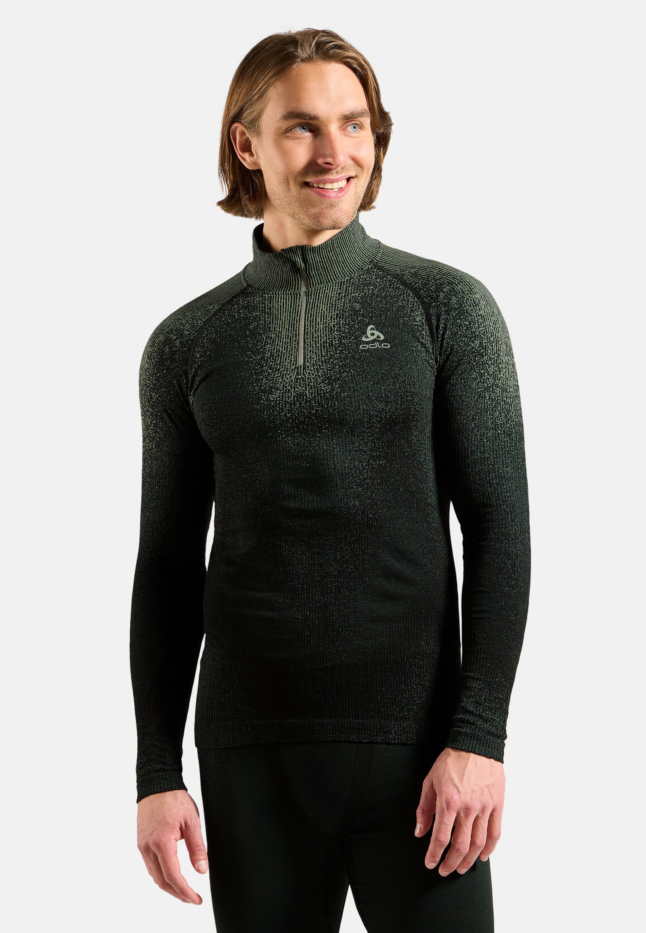 Blackcomb Base Layer Half Zip in urban chic