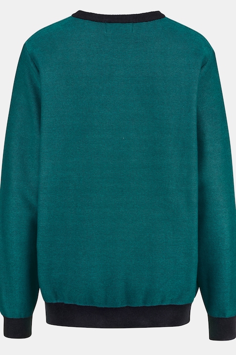 Boston Park Pullover, Bauchfit, Print, Rundhals, bis 80/82