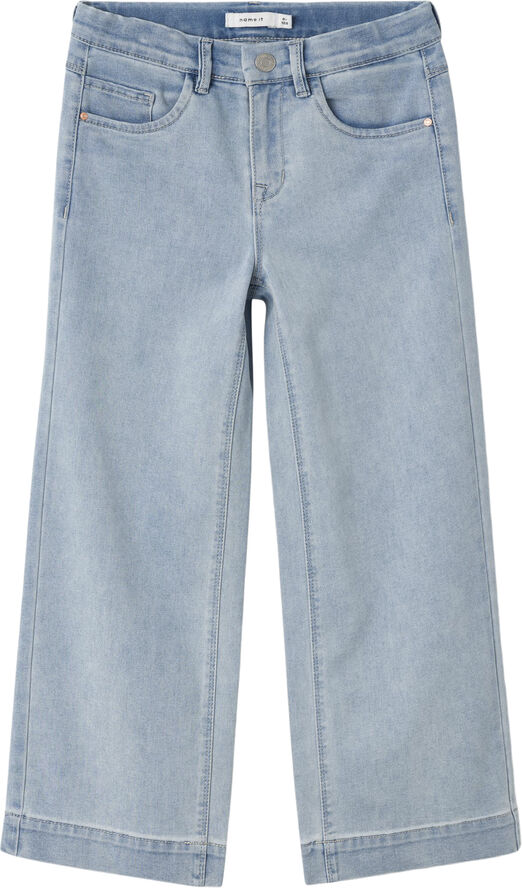 Name It NKFROSE HW WIDE JEANS 1356-ON NOOS Blå