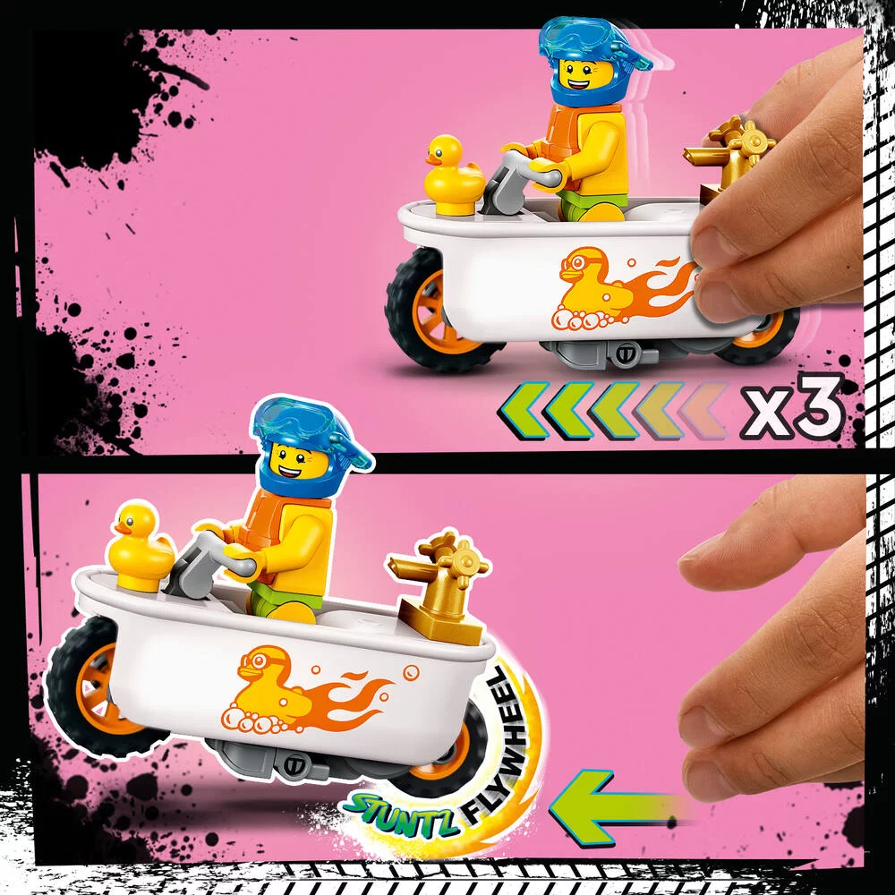 LEGO®CITY 60333 - LA MOTO DE CASCADE BAIGNOIRE