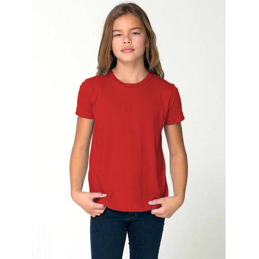 Camiseta básica de manga curta da American Apparel