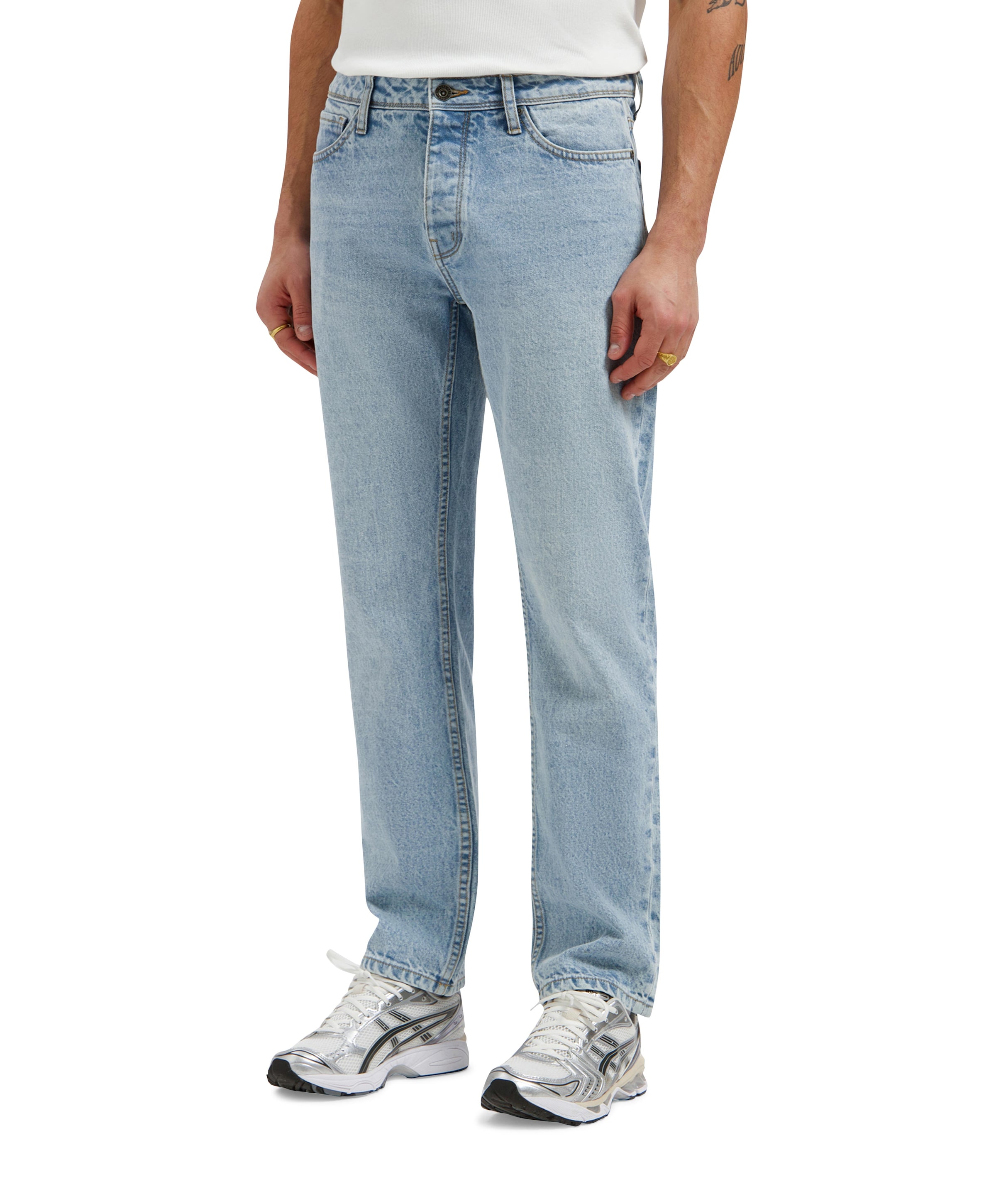 Pure Path The Eric Regular Fit Jeans heren jeans blauw