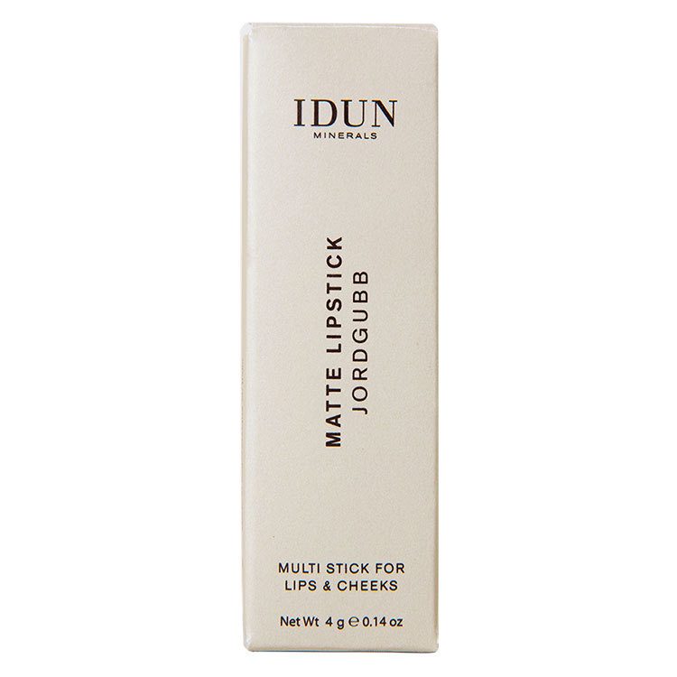 Idun Minerals Lipstick Matte Lipstick Jordgubb 4g