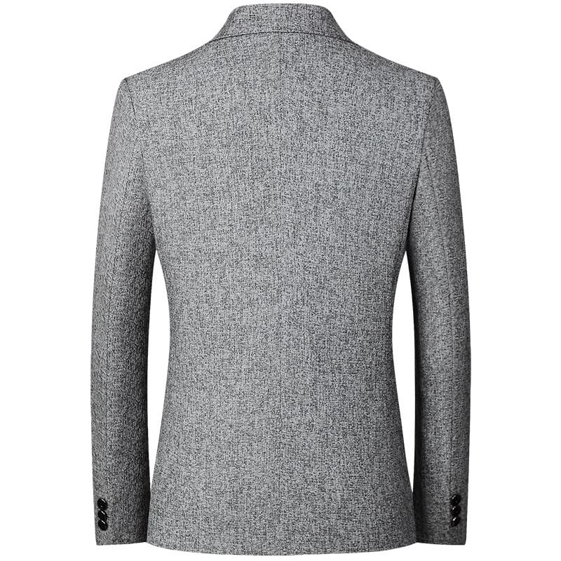 FORSETI - Blazer met reverskraag en enkele rij knopen