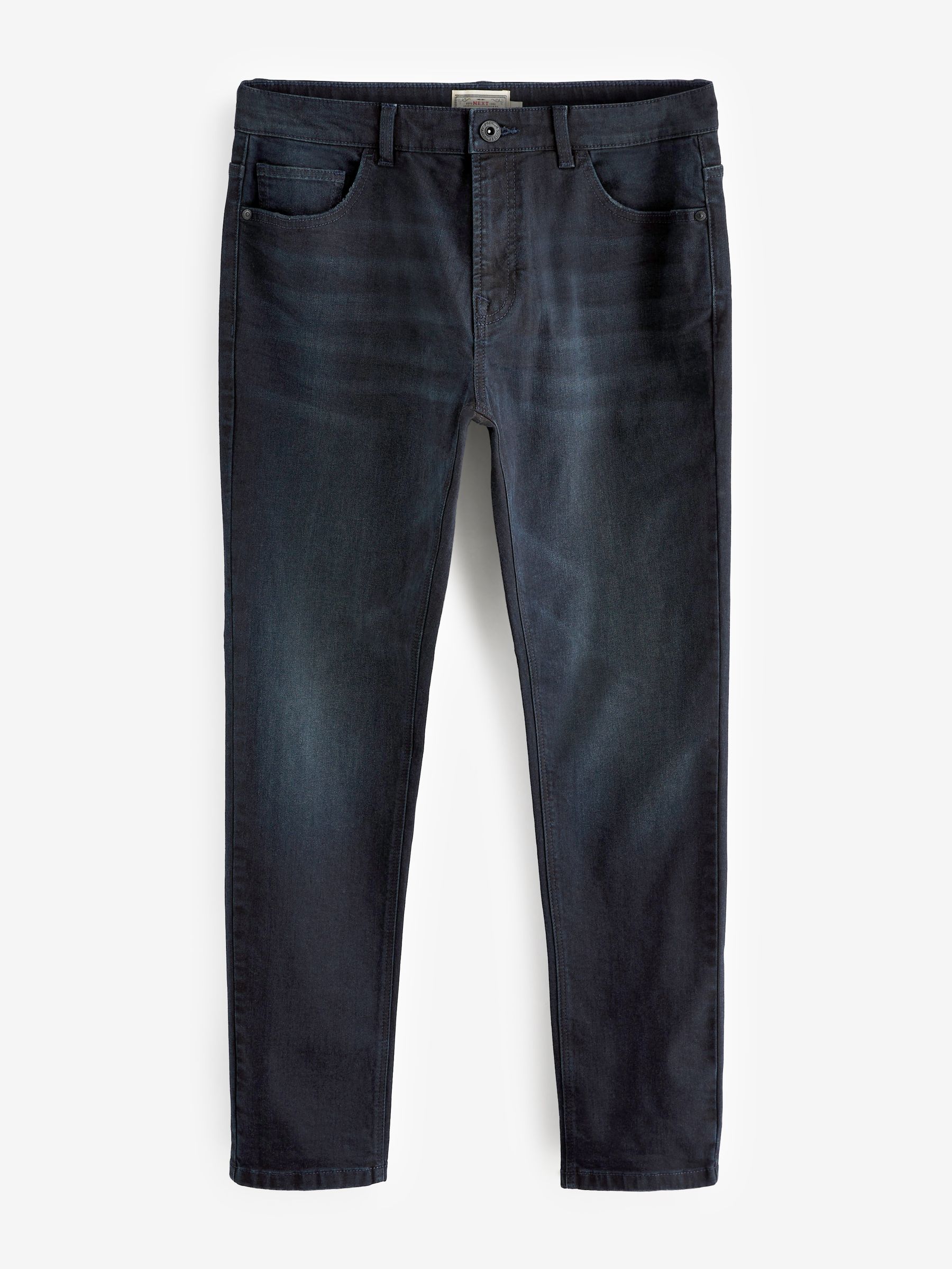 Blauw-zwart - Enkele - Skinny fit klassieke stretchy jeans