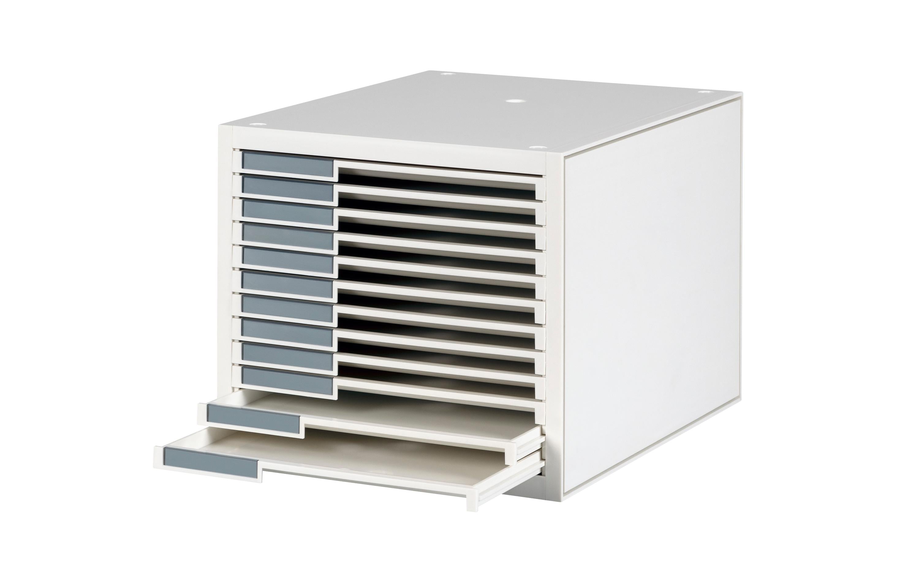 Schubladenbox Styrokay 12 Schubladen<br>Box für wichtige Dokumente