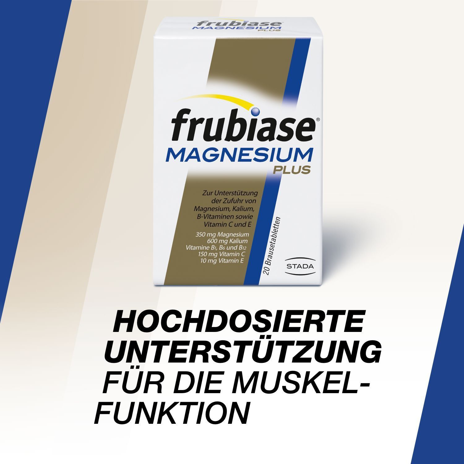frubiase® MAGNESIUM PLUS, Brausetableitaminen