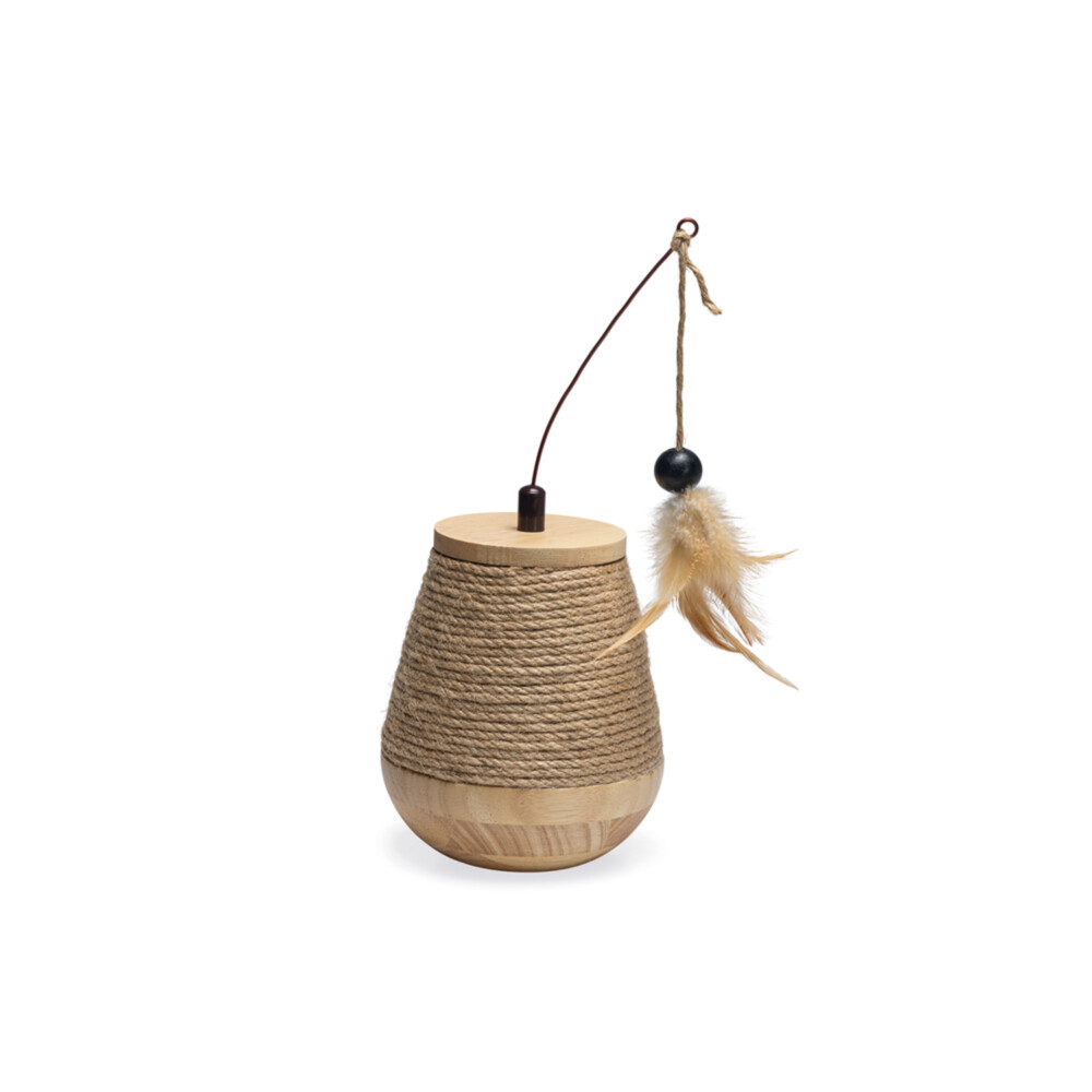 Designed by Lotte Hout Katten Speel TuimelMae 15 x 15 x 18 cm