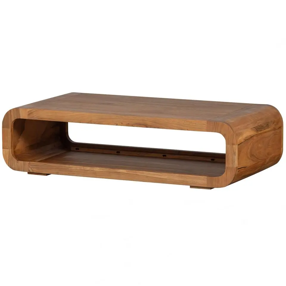 WOOOD Kin Salontafel - Hout - Naturel - 32x120x60