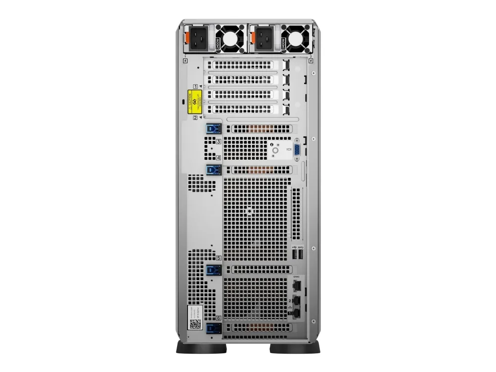 Dell PowerEdge T550 - Server - tower 2-vejs - 1 x Xeon Silver 4310 / op til 3.3 GHz - RAM 16 GB - SAS - hot-swap 3.5