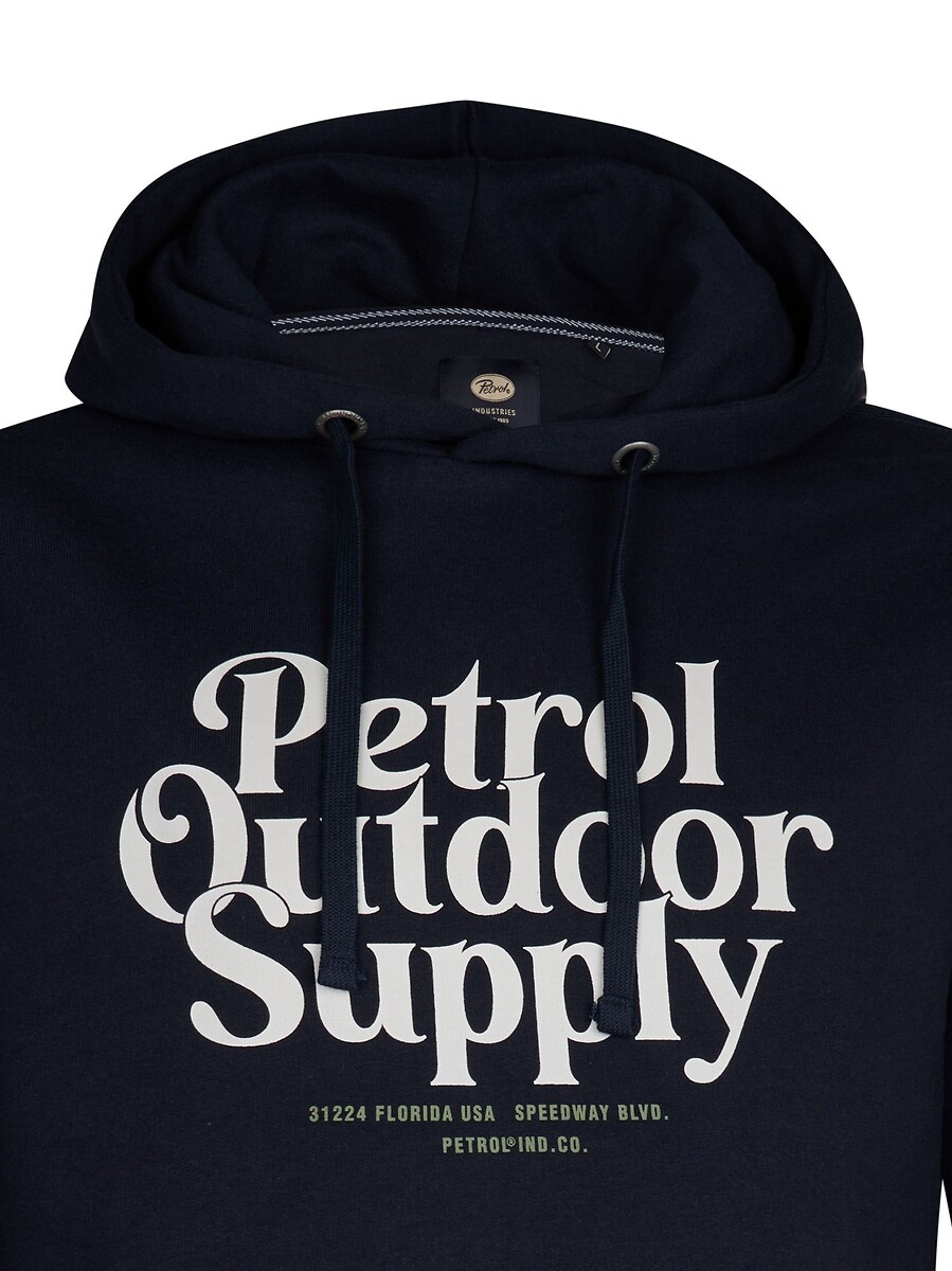 INDÚSTRIAS PETROLÍFERAS<br>Moletom com capuz com logotipo