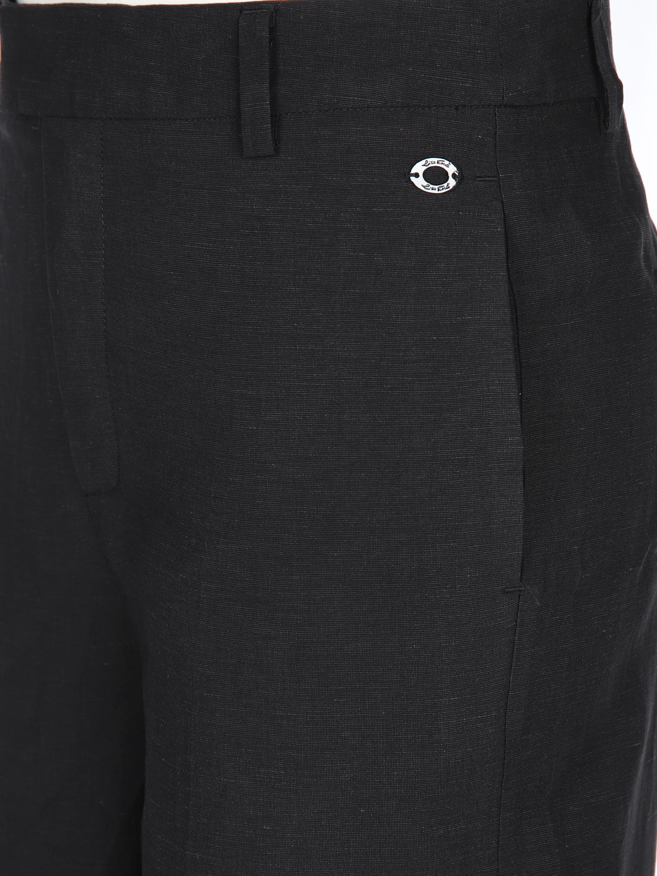 Damen Hose im Leinenmix