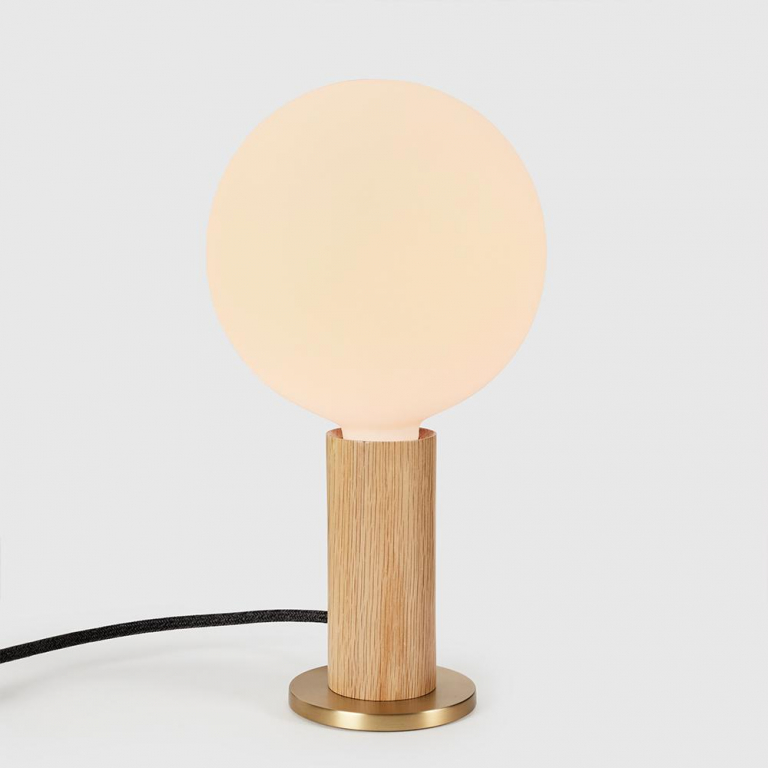 Tala LED Knuckle tafellamp met Sphere lichtbron eiken