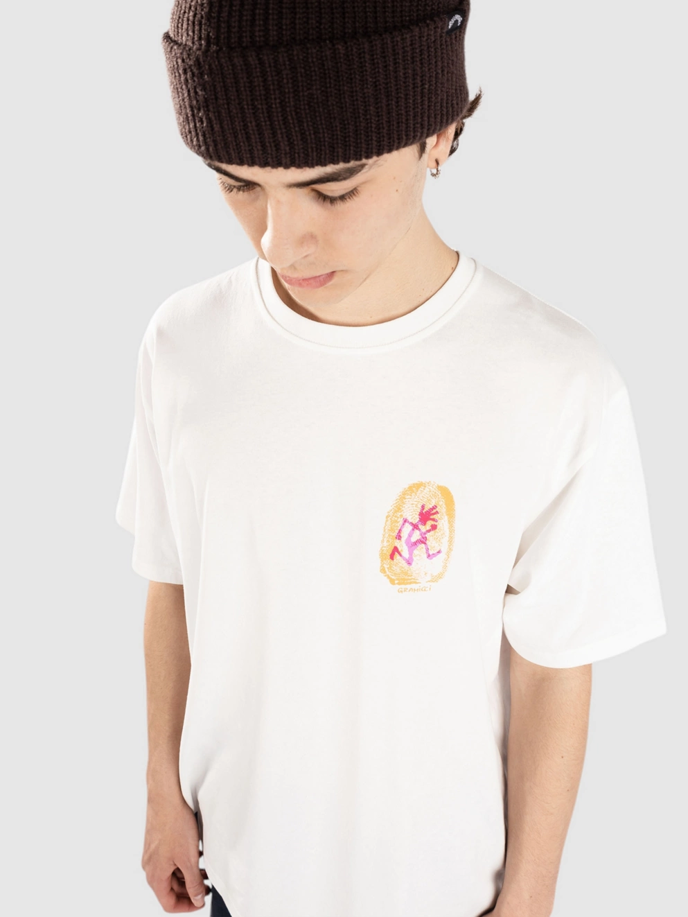 Gramicci Thumbprint T-Shirt white