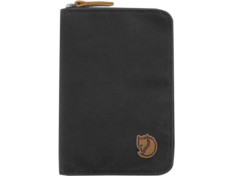 Fjällräven Passport Wallet Dunkelgrau Geräumige Reise-Brieftasche