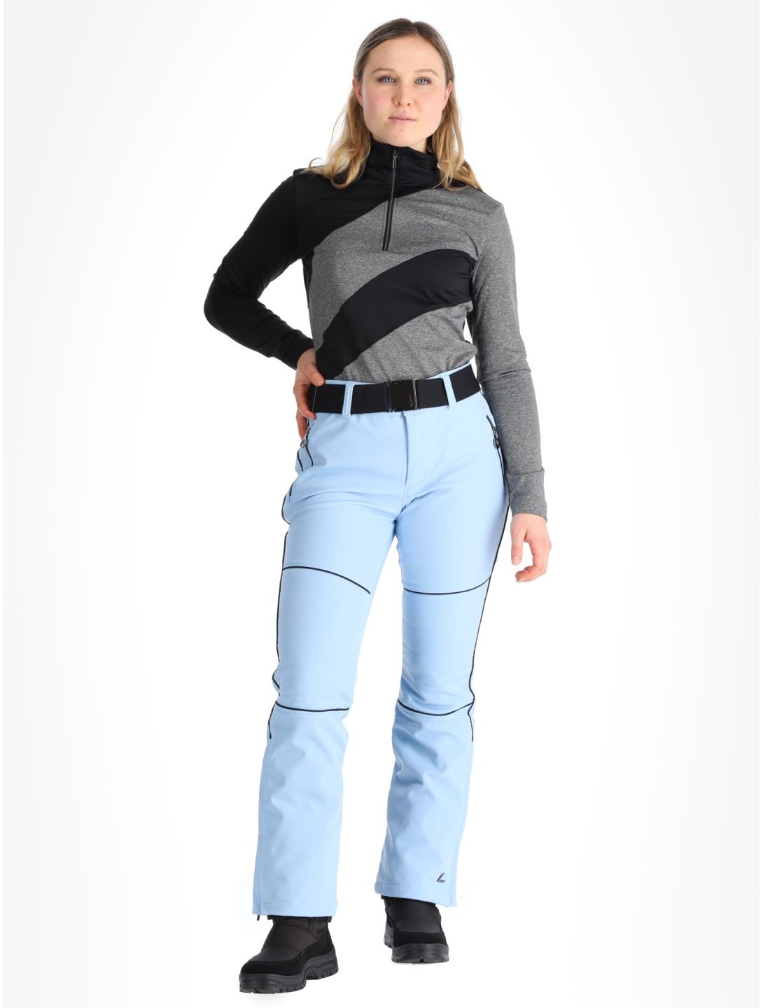 Jaamalai C softshell skibroek dames  kort model