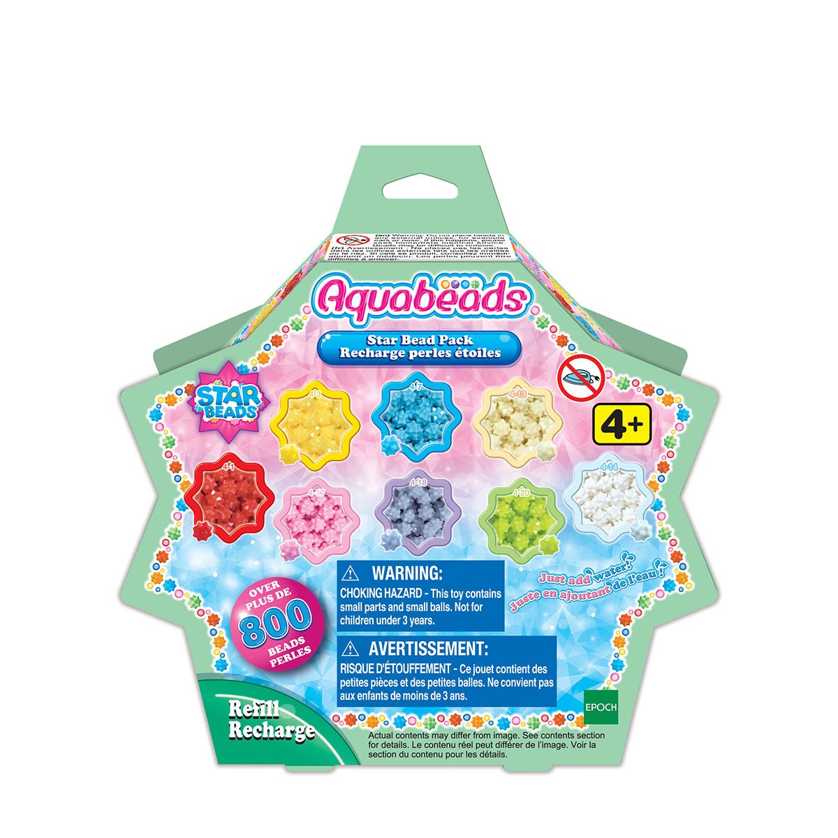 Aquabeads - Recharge perles étoiles