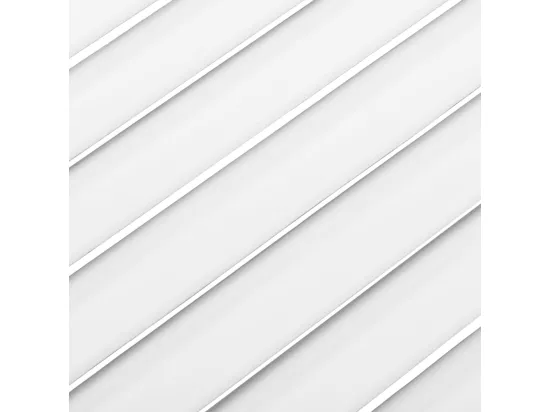 Portes d'armoire à persiennes 4pcs blanc 61,5x49,4cm pin massif