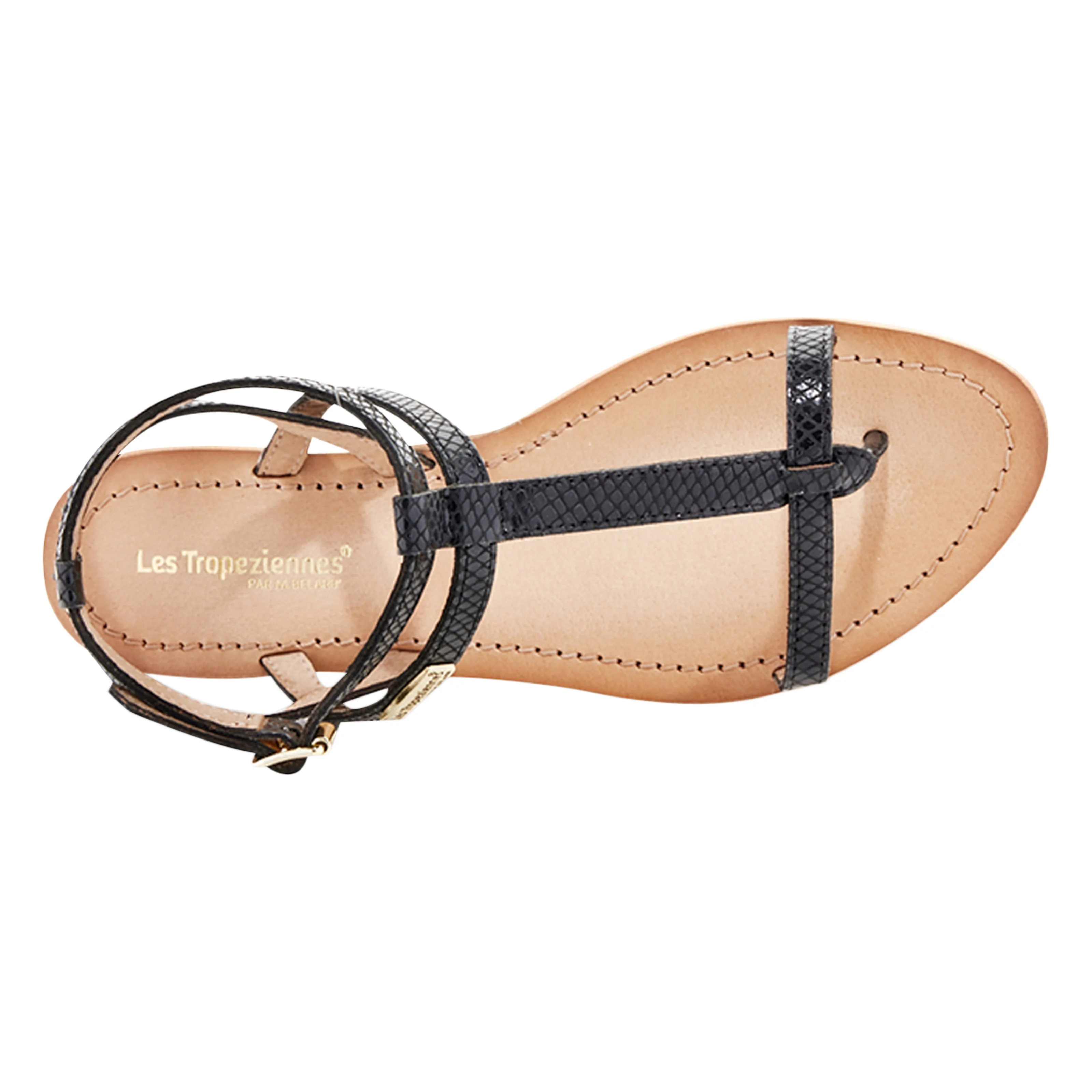 Sandales cuirpar m. Belarbi hilan | Noir