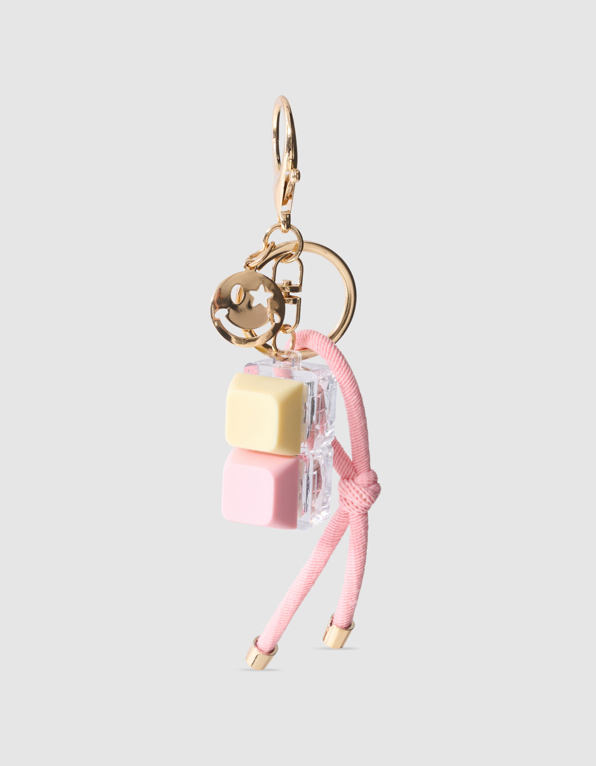 Smile Click Sleutelhanger Roze