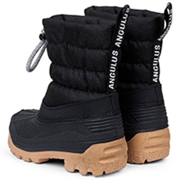 Termo Vinterstøvle Black - Angulus → Luksusbaby.dk