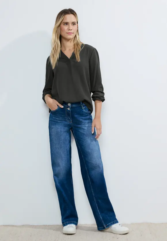 Struktur Bluse - strong khaki