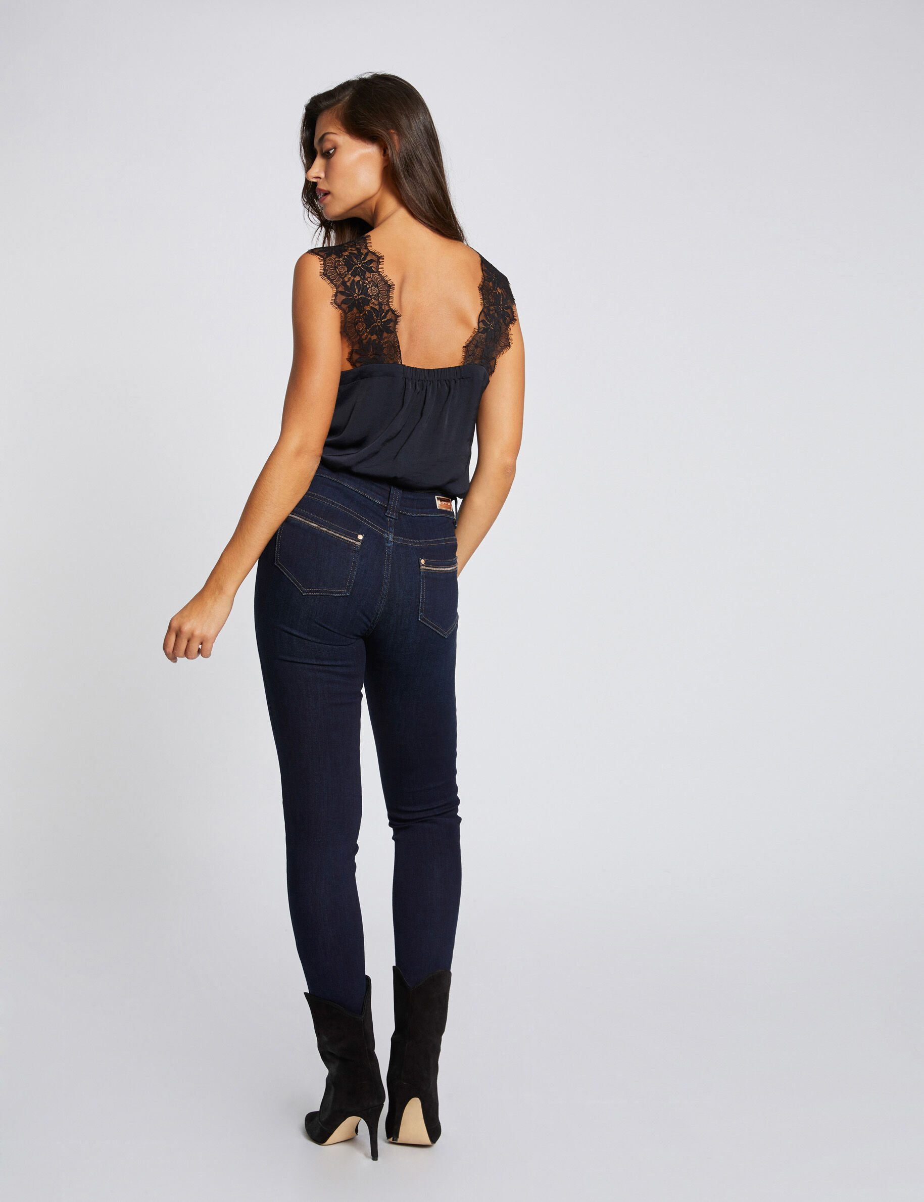 Jeans skinny taille standard jean stone femme - jean_stone