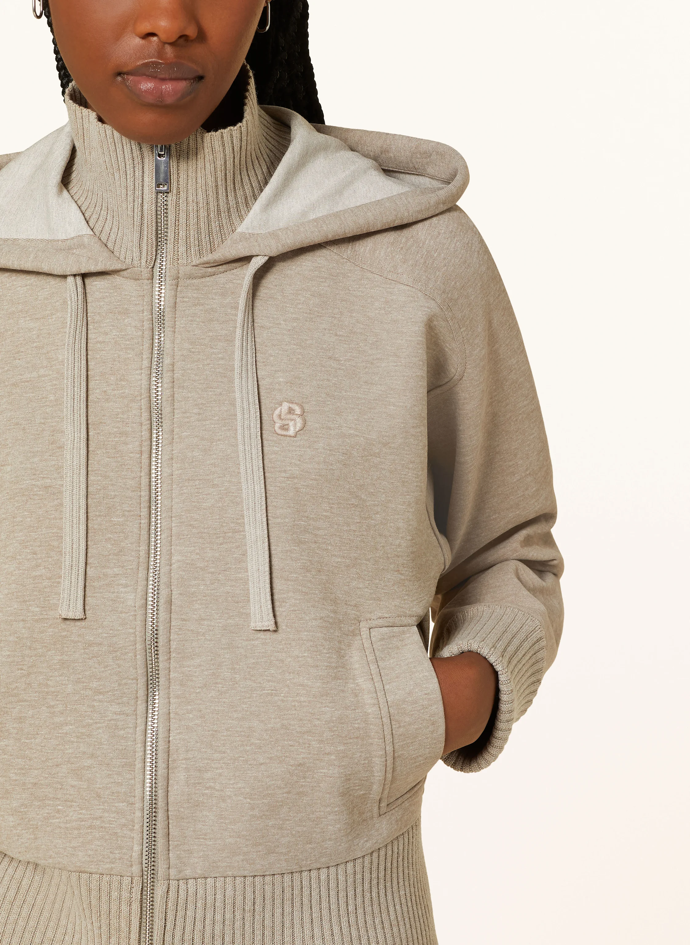 BOSS Sweatjacke EBURR
