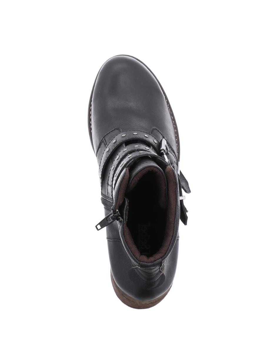 Stiefelette Sienna 34, schwarz