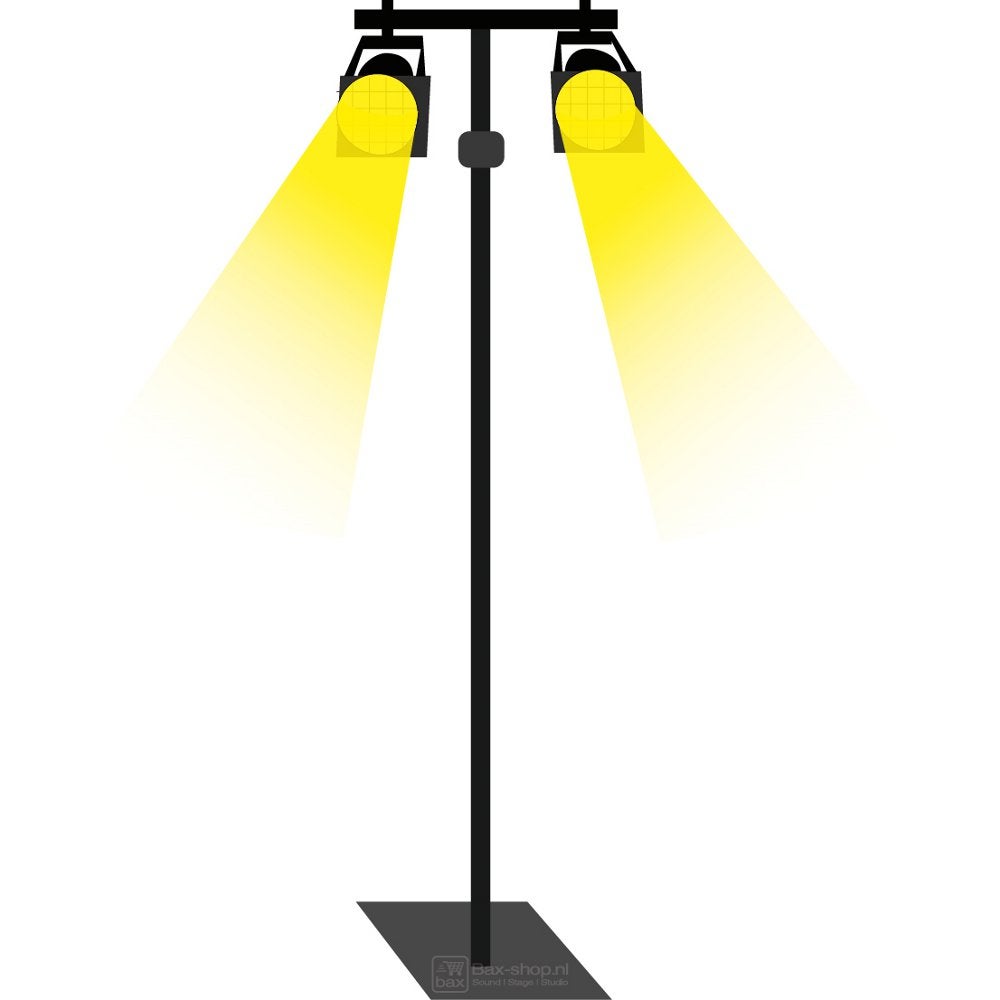 Wentex Pipe and Drape verlichting totem