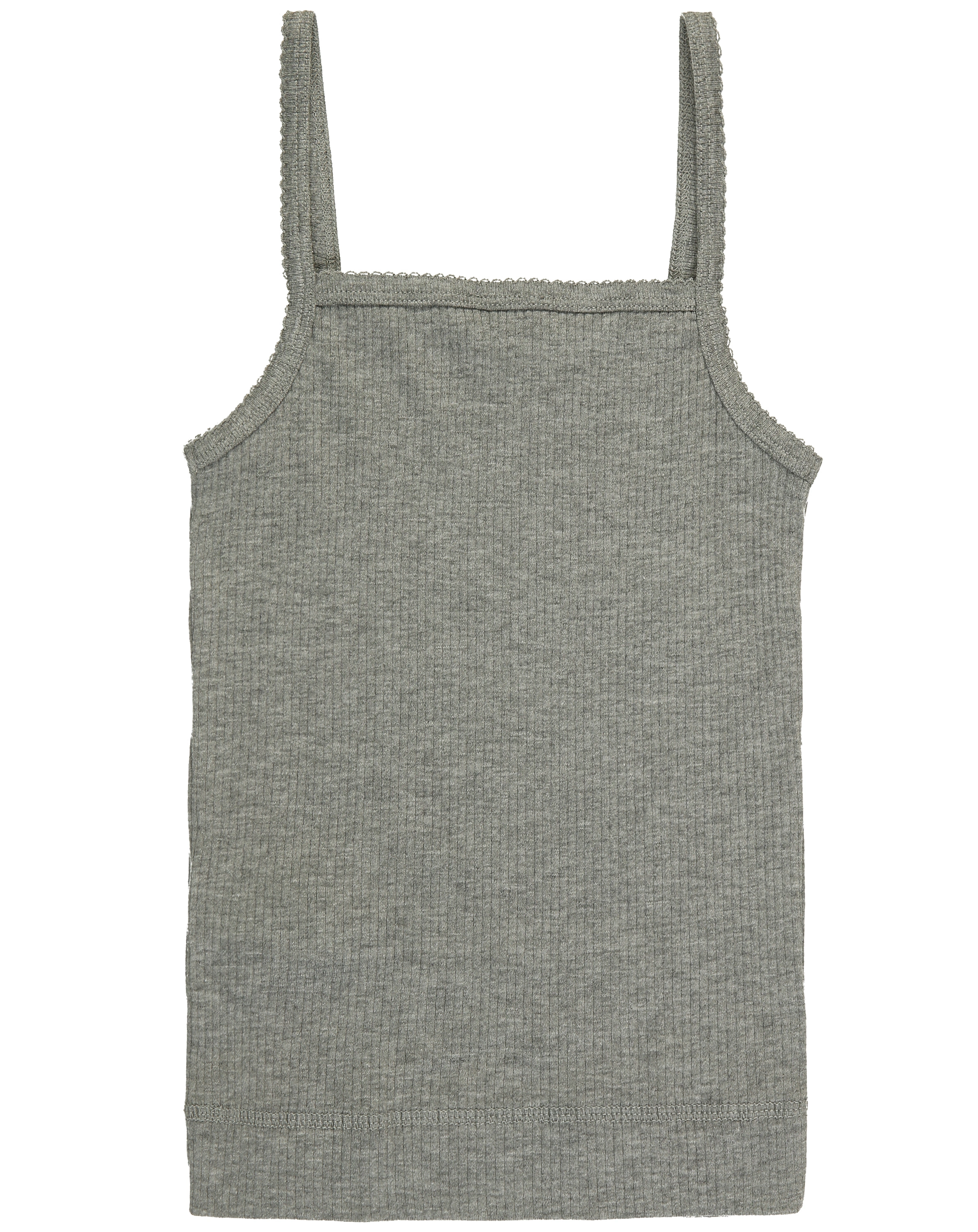 Unterhemd STRAP RIB 2er-Set in grey melange