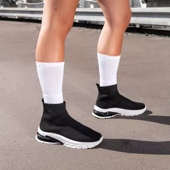 Baskets NOIR ACTIVE FASHION