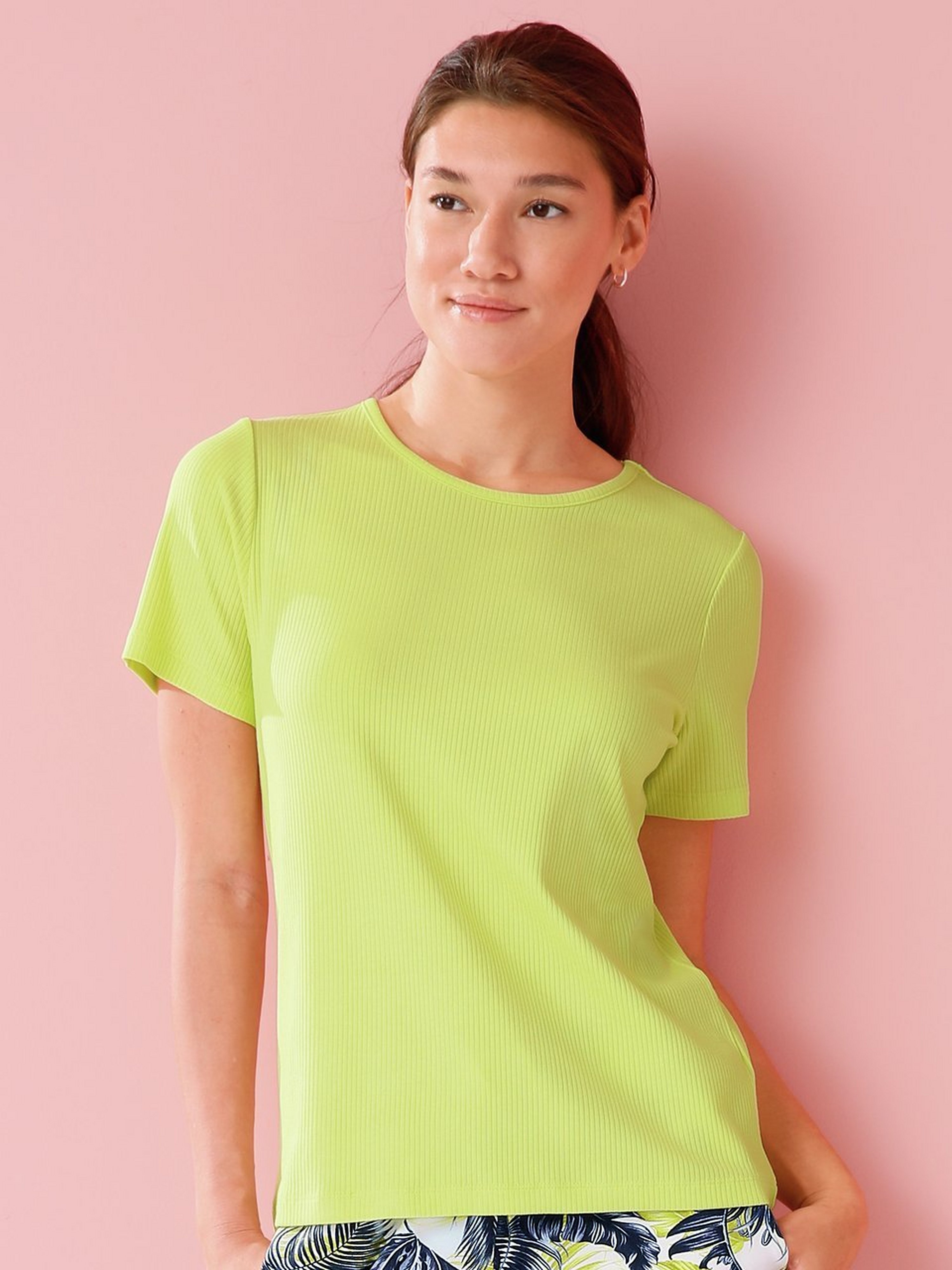 Rundhals-Shirt