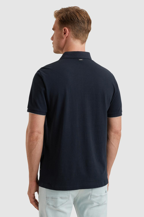 Vanguard blauwe heren polo