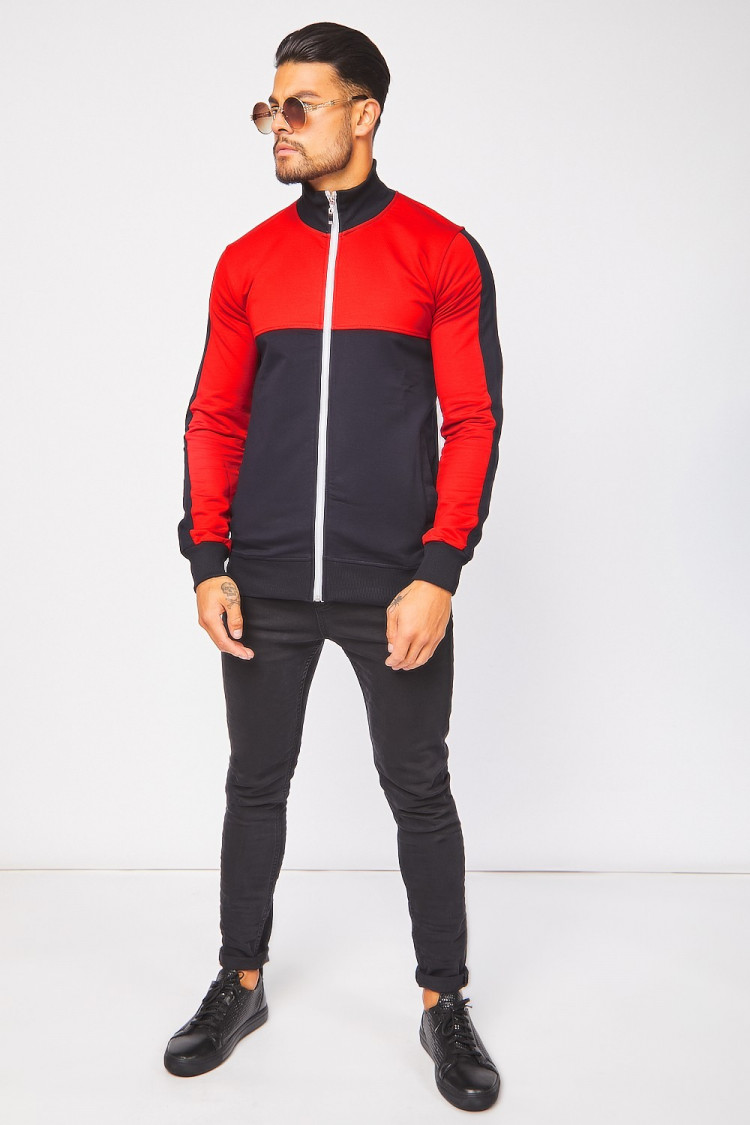 Veste zippée bicolore BRENTINY