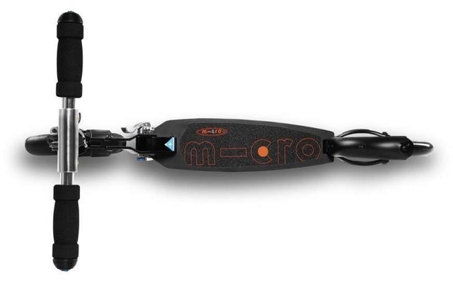 Micro Black/White klappbarer Scooter