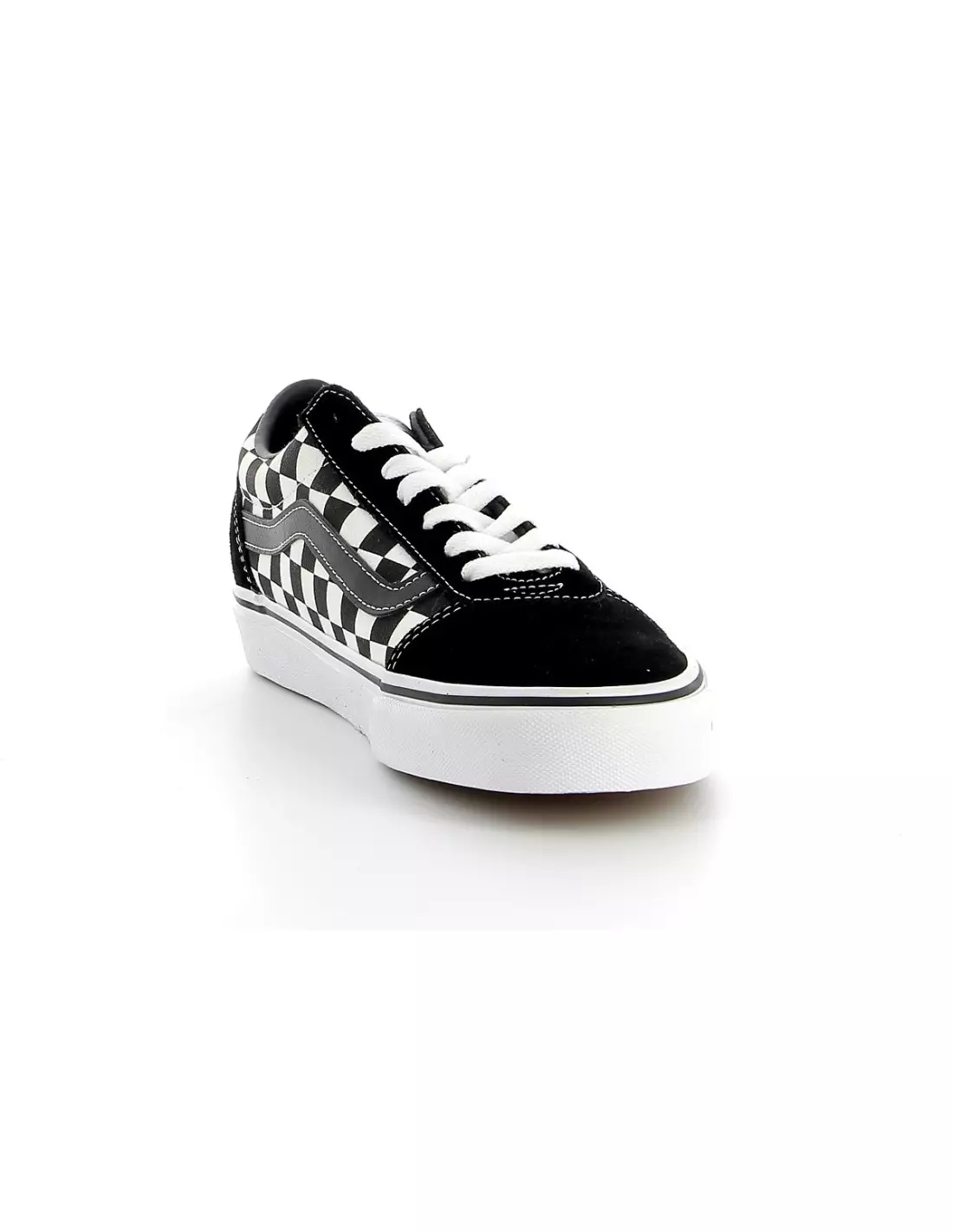 VANS WARD CHECKERBOARD - Sneakers Blacktruewhite