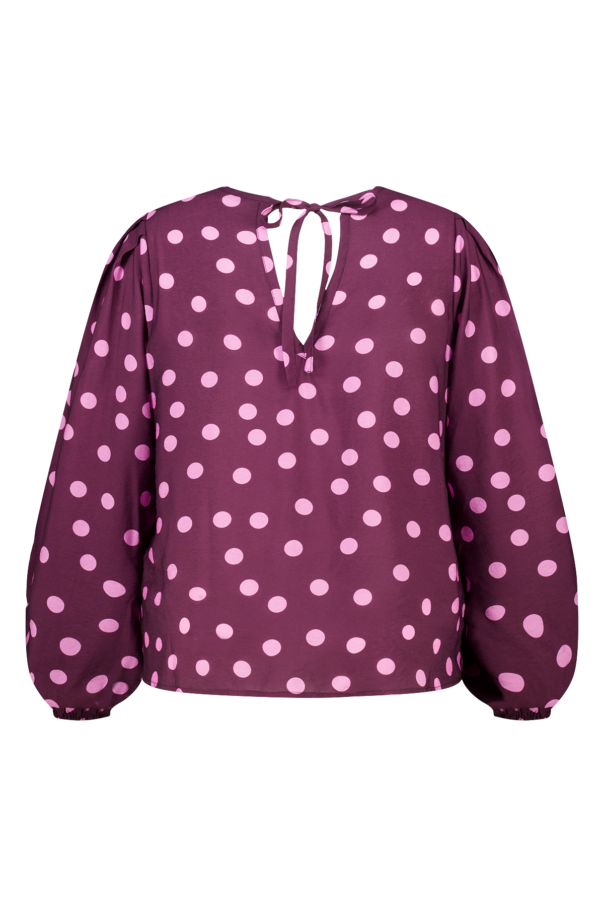 Blouse met polka dot Multi Red