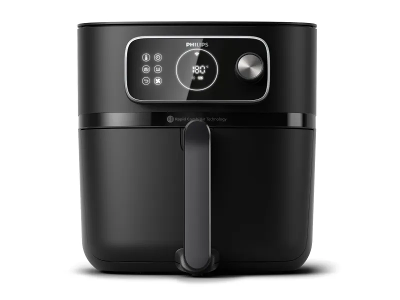 Philips 7000 Series HD9876 - Varmluftsrister - 8.3 liter - 2.2 kW - sort