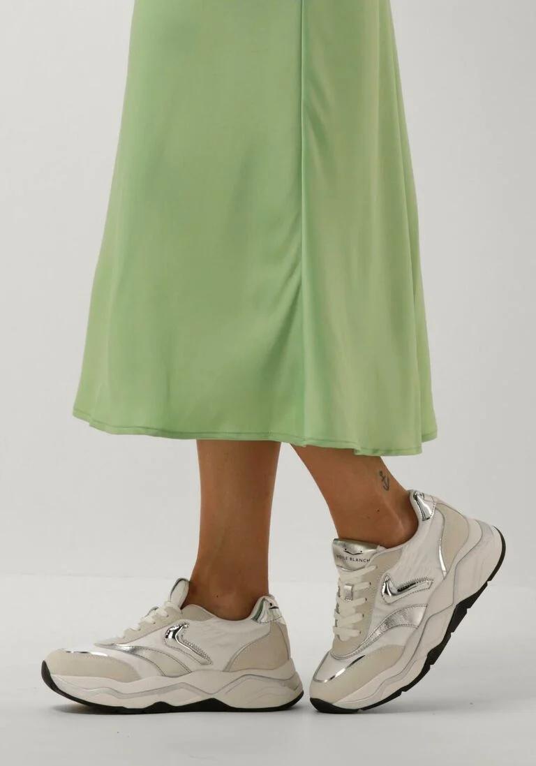 VOILE BLANCHE witte voile blanche lage sneakers club108
