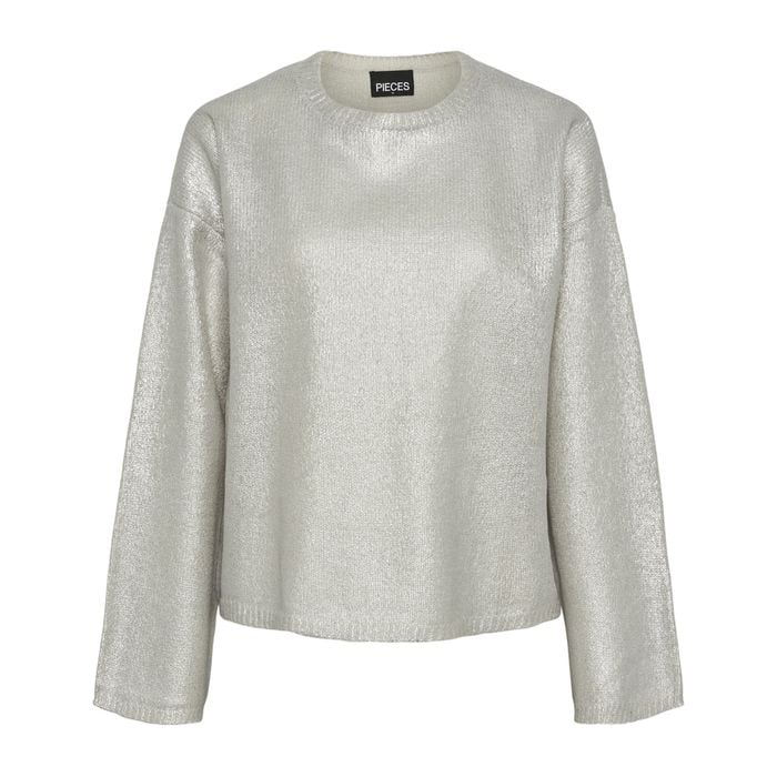 Pieces Roi Foil Trui Dames