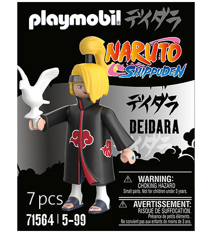 Playmobil Naruto - Deidara - 71564 - 7 Dele