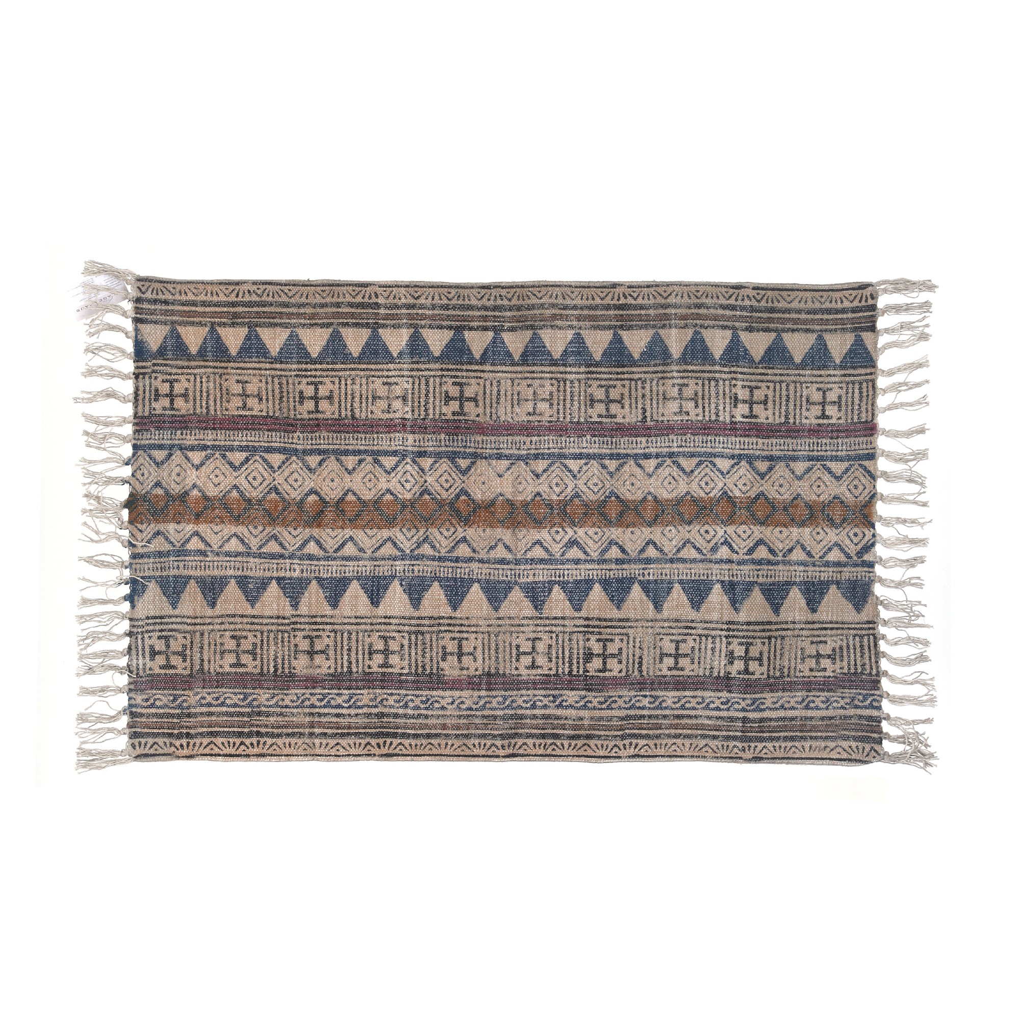 Mini-Rug 'Wai', multicolor, T 60 cm, B 90 cm von fischer's lagerhaus