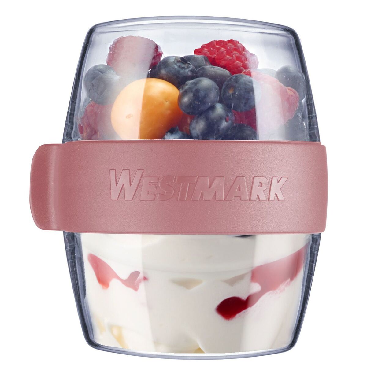 Maxi snackboks 700 ml, rosa