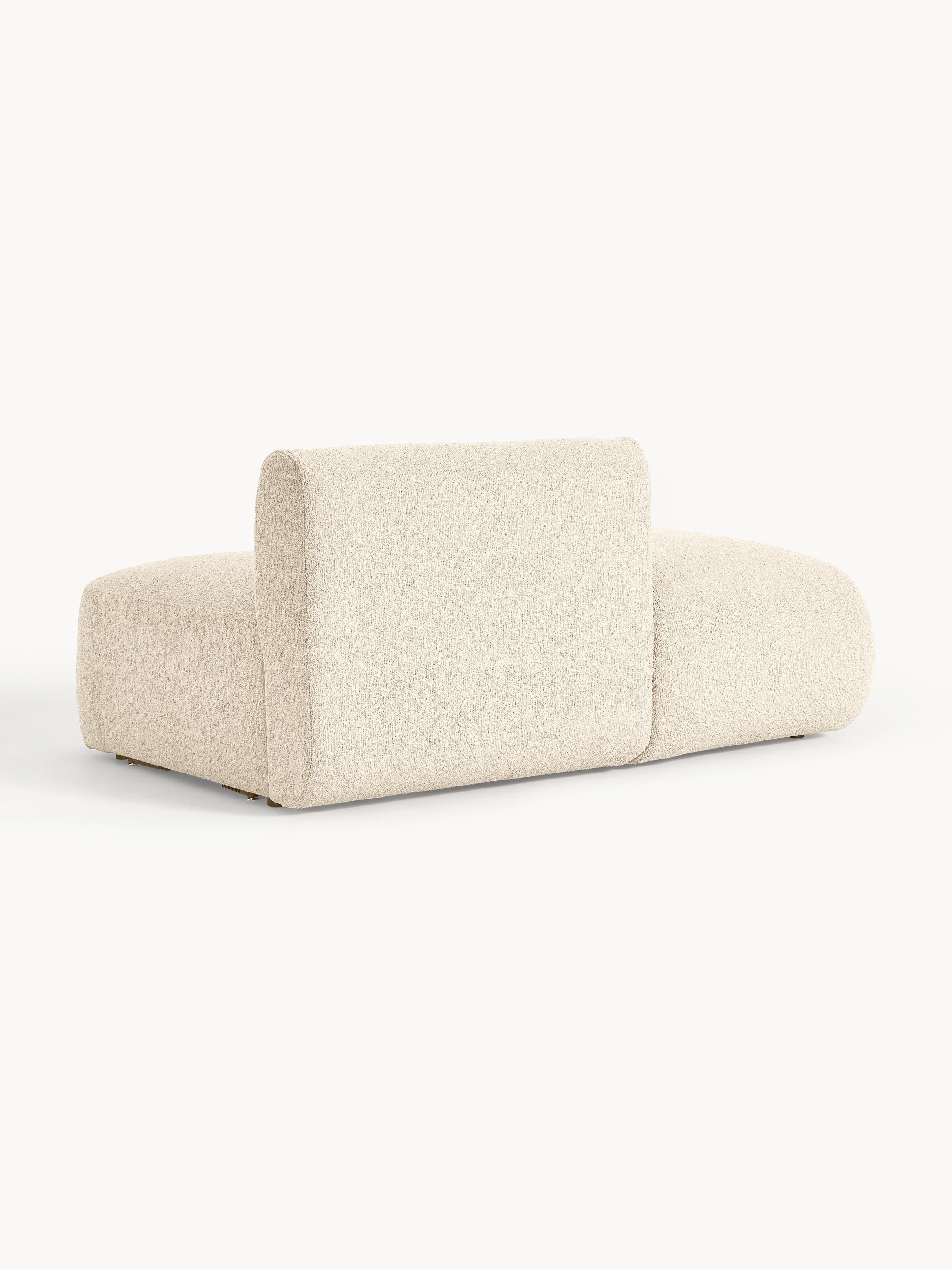 Modulaire bouclé chaise longue Sofia
