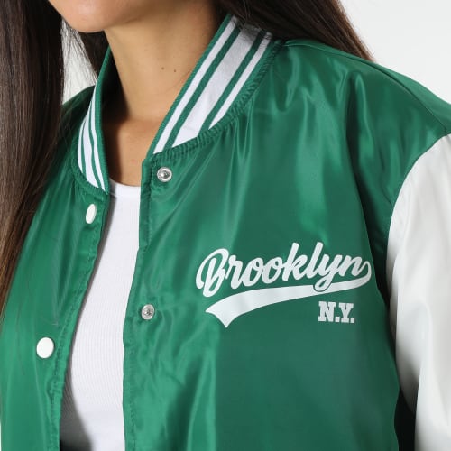 Veste Teddy Femme New Coleen Vert