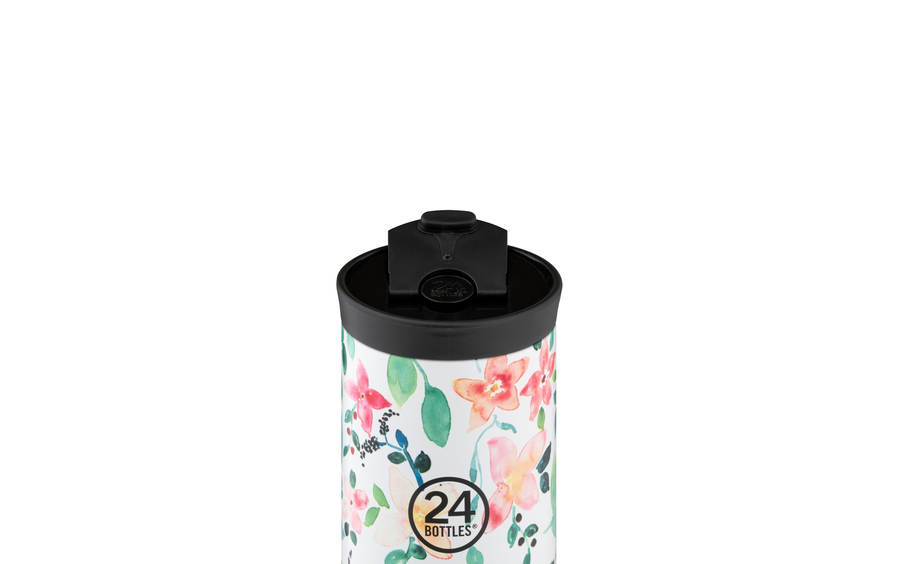 Thermobecher Travel Tumbler 350 ml, Little BudsThermotasse mit doppelwandiger Edelstahlisolation