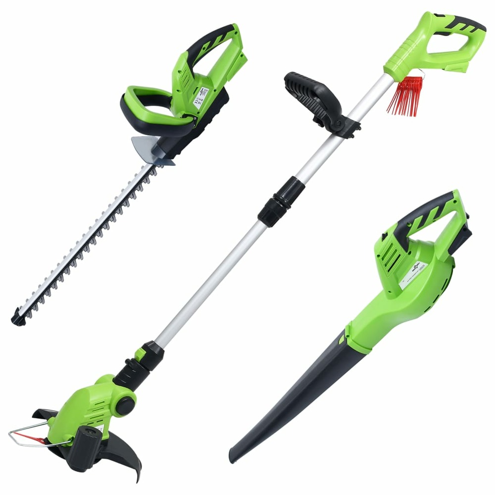 Tondeuse à gazon sans fil et jeu d'outils électriques de jardin